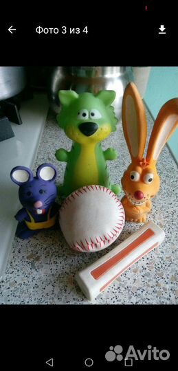 Носки, ботинки и игрушки для собак