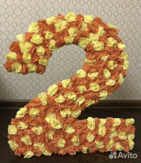 Цифра 2 на день рождения