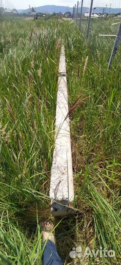 Швеллер 24 + столб электрический б/у бесплатно