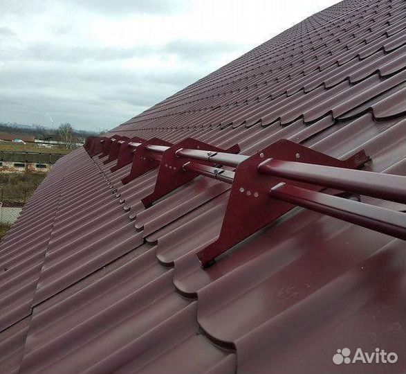 Снегозадержатель 3м RAL 8017