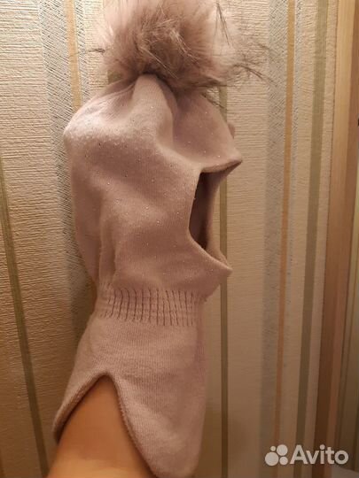 Очень удобная шапка-шлем