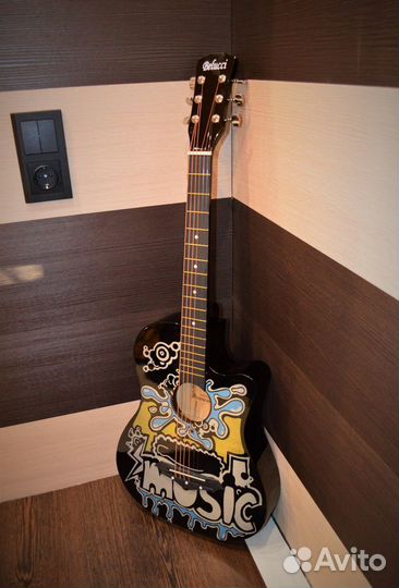 Гитара акустическая, новая