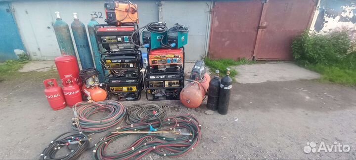 Аренда генератора, мотопомпы, сварочный полуавтома