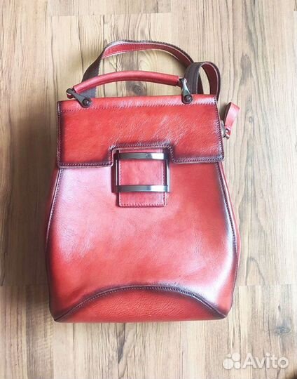 Рюкзак из натуральной кожи