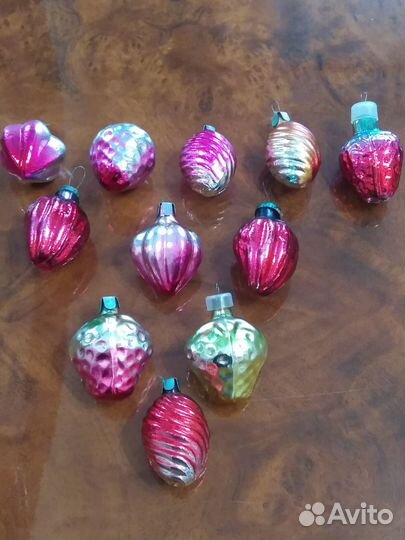 Ёлочные игрушки СССР Ягодки