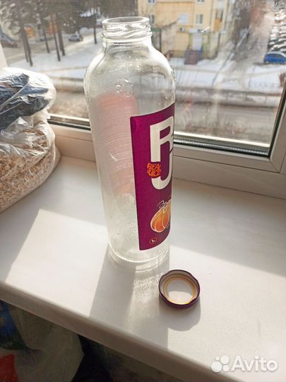 Бутылки стекло 1 л