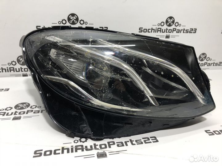 Фара битая Mercedes benz w213 E class до рест