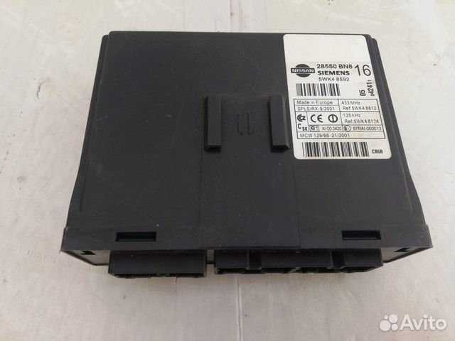 Блок комфорта ниссан альмера н 16