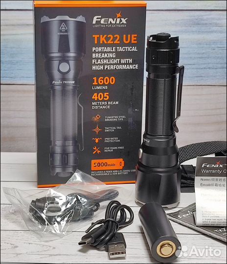 Фонарь Fenix TK22UE 1600 люмен