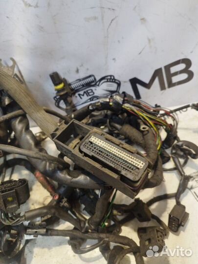 Проводка двигателя om642 Mercedes Ml W164