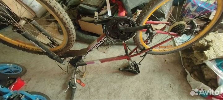 Велосипед на запчасти