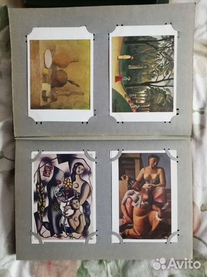 Альбом с открытками (открытки) Эрмитаж и другие