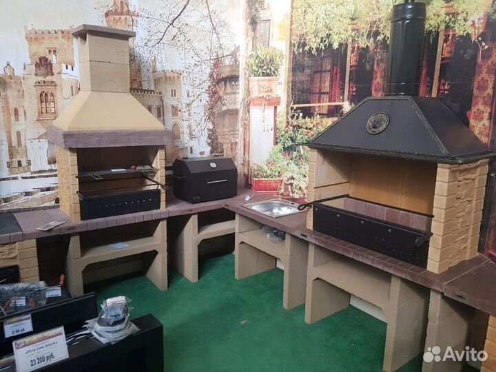 Печь Царь для зоны барбекю с доставкой