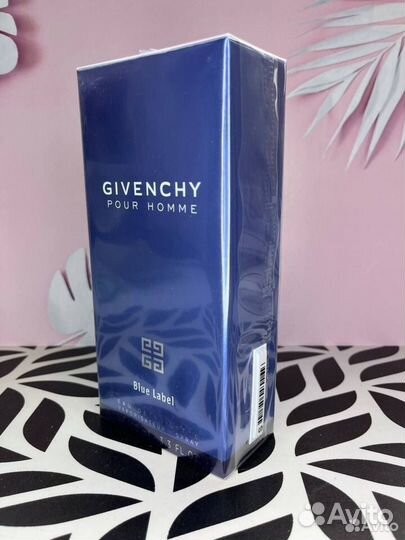 Духи Givenchy Pour Homme Blue Label(Евро качество)
