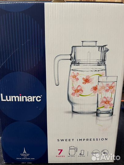 Графин со стаканами Luminarc Sweet Impression