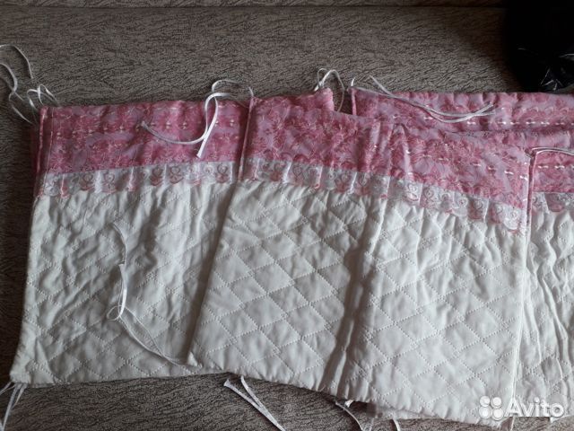 Бортики на детскую кроватку