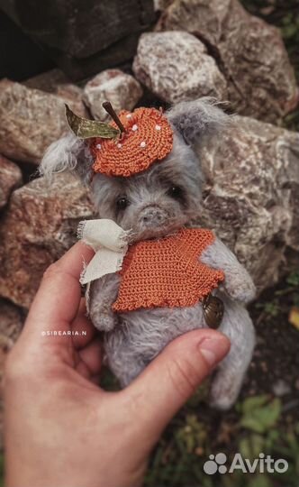 Игрушка хрюшка, свинка в стиле тедди, поросенок