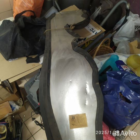 Подкрылки алюминиевые