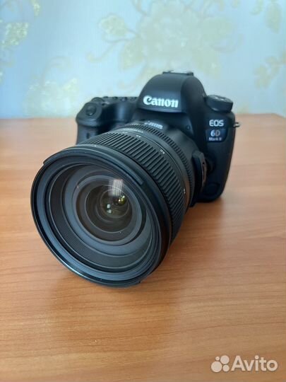 Фотоаппарат canon eos 6d mark ii + Tamron 24-70 ii