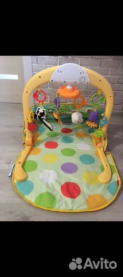 Развивающий коврик автомобиль