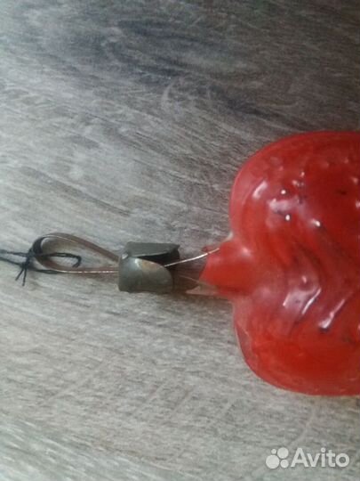 Редкая ёлочная игрушка СССР военных времён