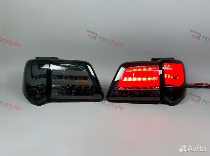 Стопы Toyota Fortuner 11-15г Дымчатые Vland N2430