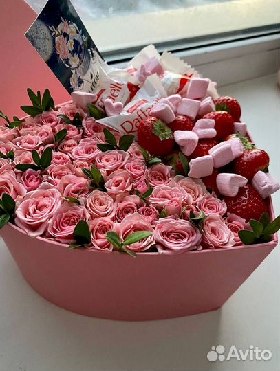 Съедобный букет ягодные фруктовые