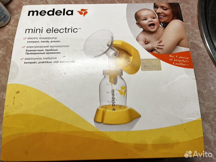 Молокоотсос medela электрический