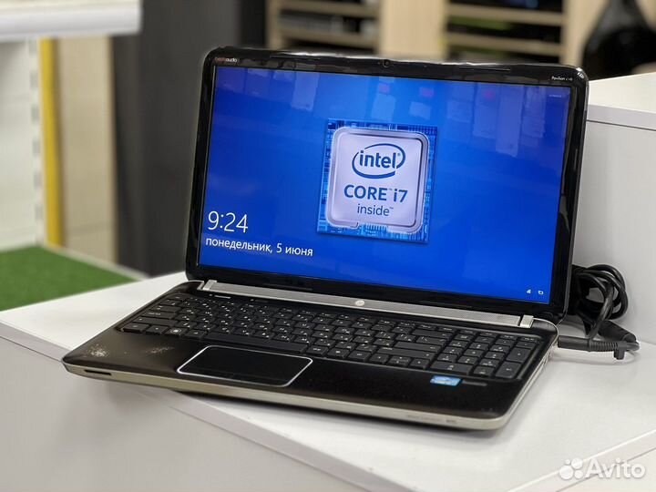 Мощный ноутбук HP i7 8Gb 240Gb SSD Radeon 6490