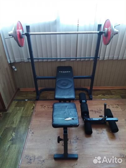 Штанга и скамья Torneo