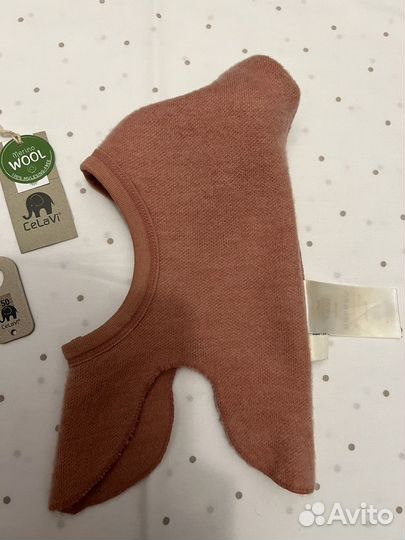 Шапка шлем celavi (меринос)