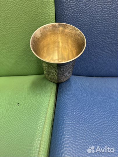 Серебряный киддушный стакан