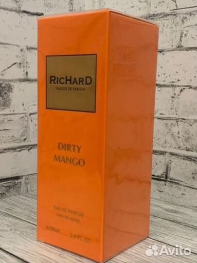 Туалетная вода richard dirty mango