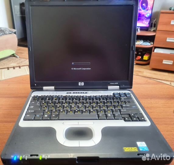 Старый ноутбук