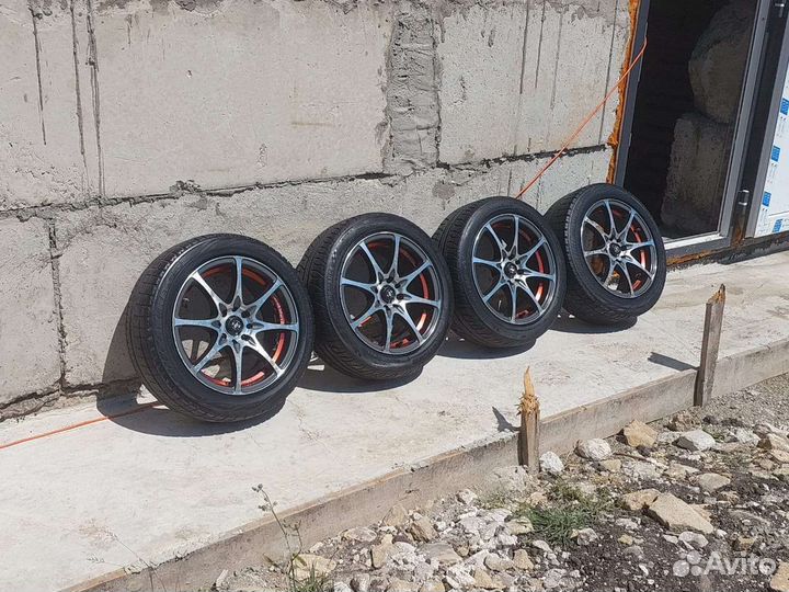 Литые диски r 15 4шт 195/50