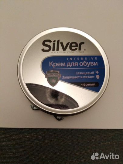 Крем для обуви черный