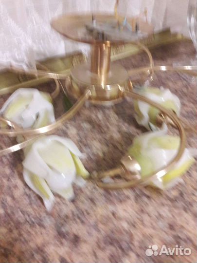 Люстра потолочная бу