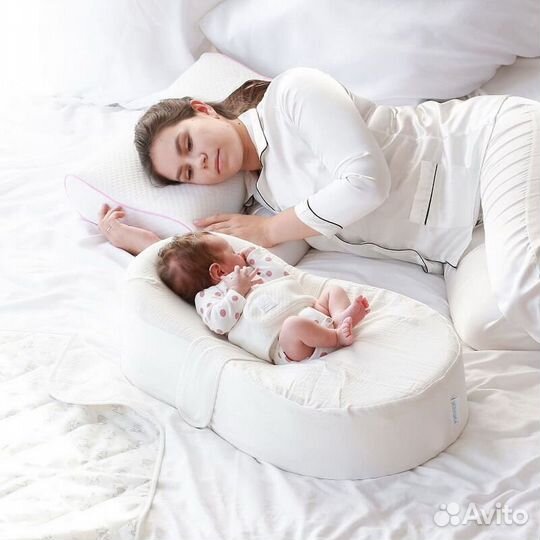 Матрасик-кокон для новорожденного Зевушка новый