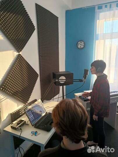 Запись вокала с педагогом