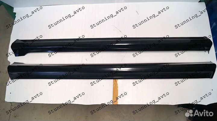 Накладки на пороги Mitsubishi Lancer 9 2.0 S2146