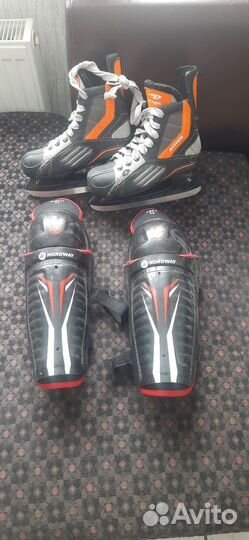 Коньки хоккейные 40 размер