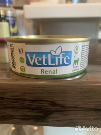 Диетический корм для кошек VetLife Renal
