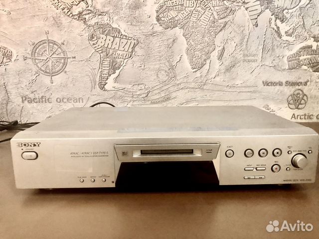 Минидисковая дека sony