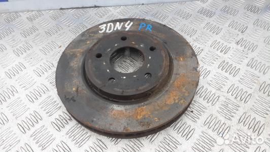 Диск тормозной передний nissan leaf ZE0 (3DN04N601