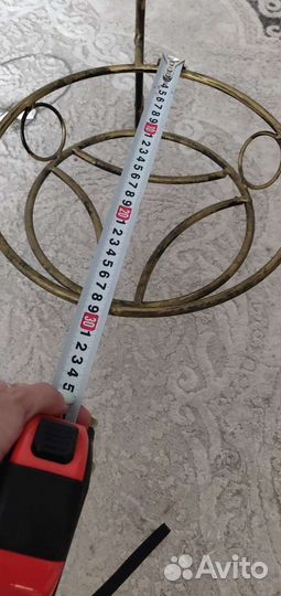 Подставка для цветов напольная металлическая