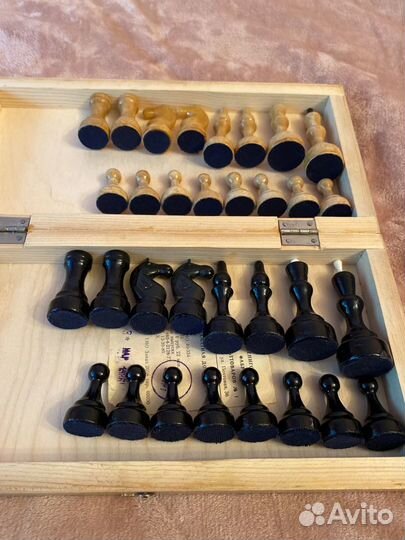 Шахматы СССР №6 деревянные