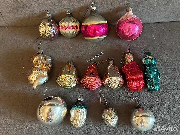 Елочные игрушки СССР