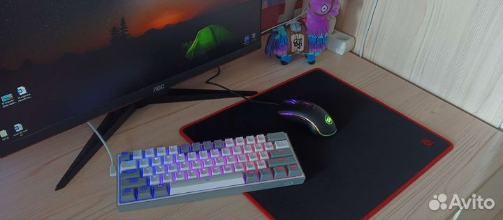 Игровая мышь Redragon и коврик