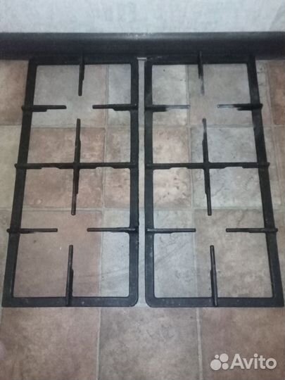 Решетки чугунные для газовой плиты. бу. Противень