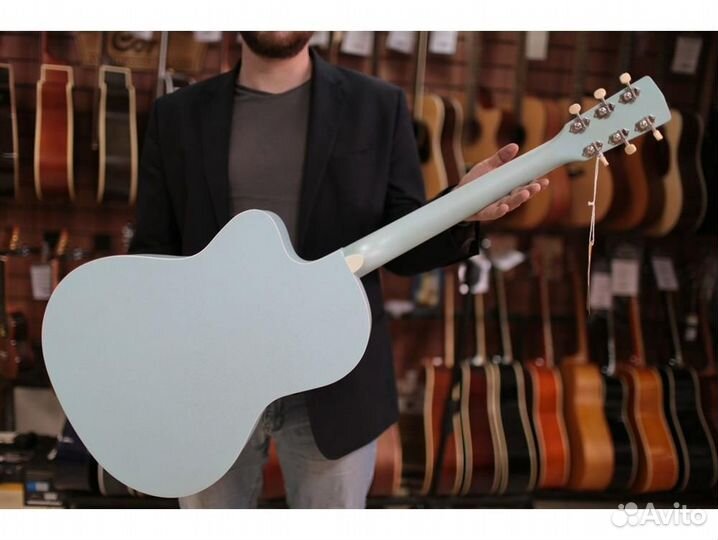 Cort Jade-Classic-skop голубая электроакустическая